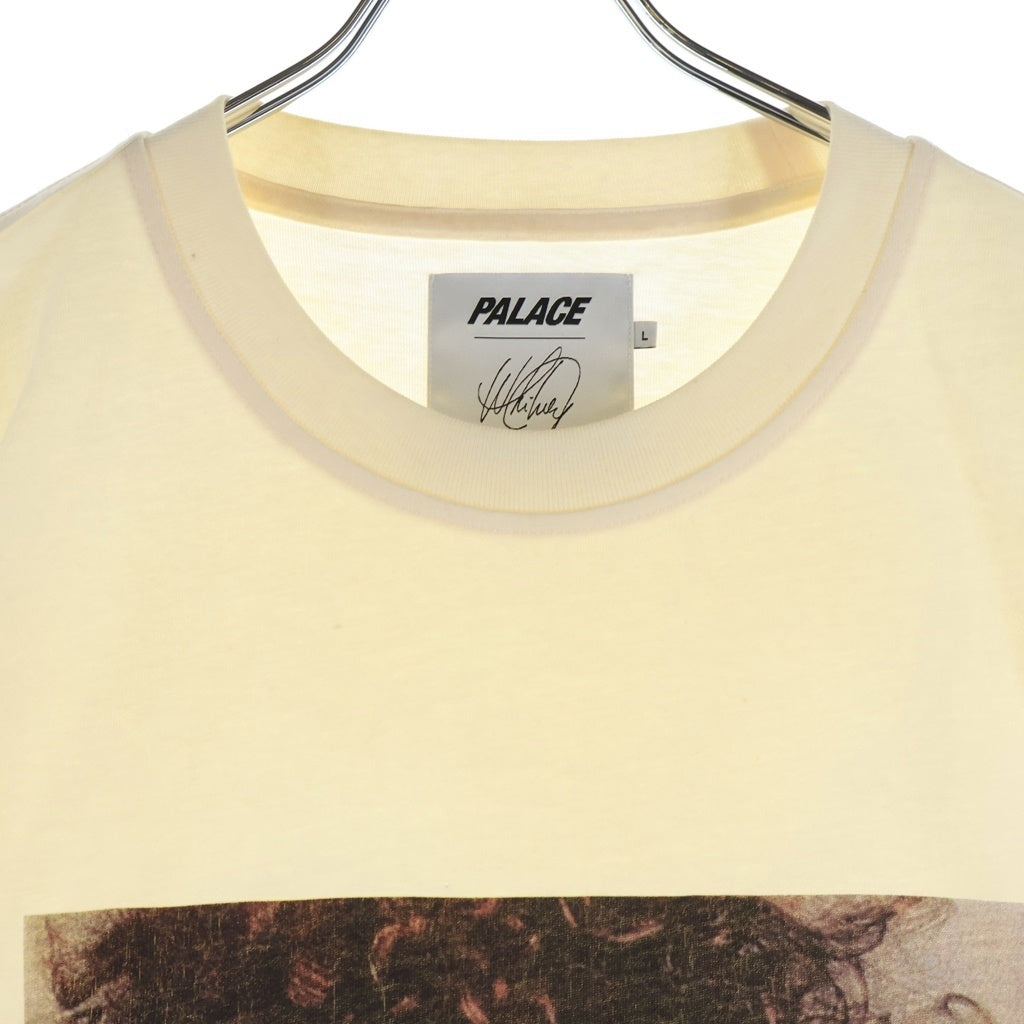 Palace Skateboards(パレススケートボーズ) 20AW HOUSTON PHOTO T-SHIRT ヒューストン フォトプリントクルーネック半袖Tシャツカットソーアイボリー
