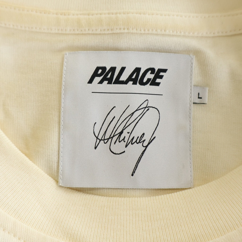 Palace Skateboards(パレススケートボーズ) 20AW HOUSTON PHOTO T-SHIRT ヒューストン フォトプリントクルーネック半袖Tシャツカットソーアイボリー