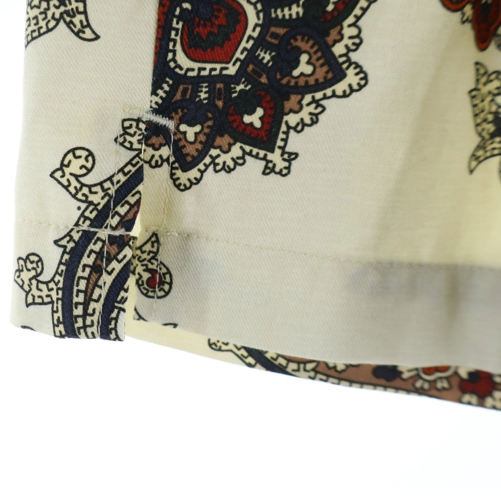 KITH(キス) 22SS Printed Active Short Silk ペイズリープリント アクティブ ショーツ ショート ハーフパンツ ベージュ