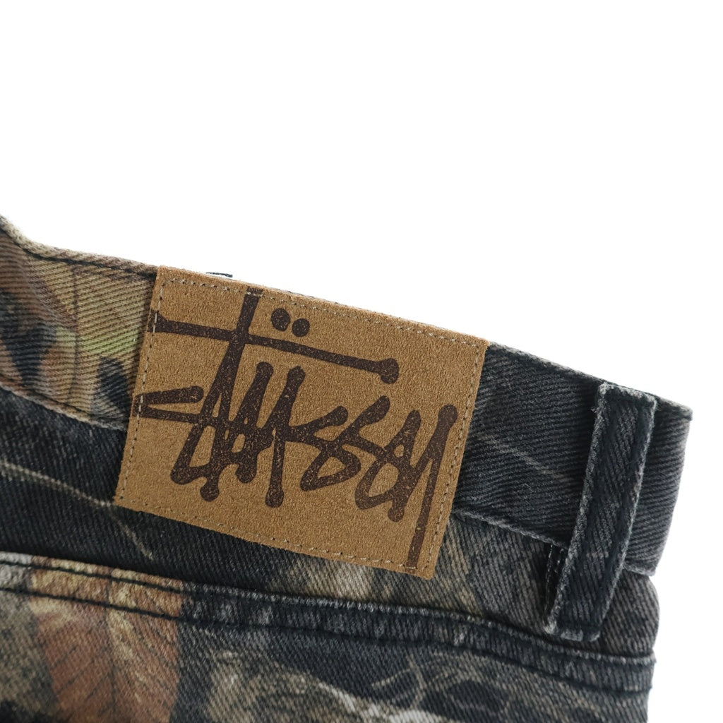 STUSSY(ステューシー) 23AW BIG OL JEAN REALTREE EDGE リアルツリー デニムパンツ ブラック/ブラウン 116602P