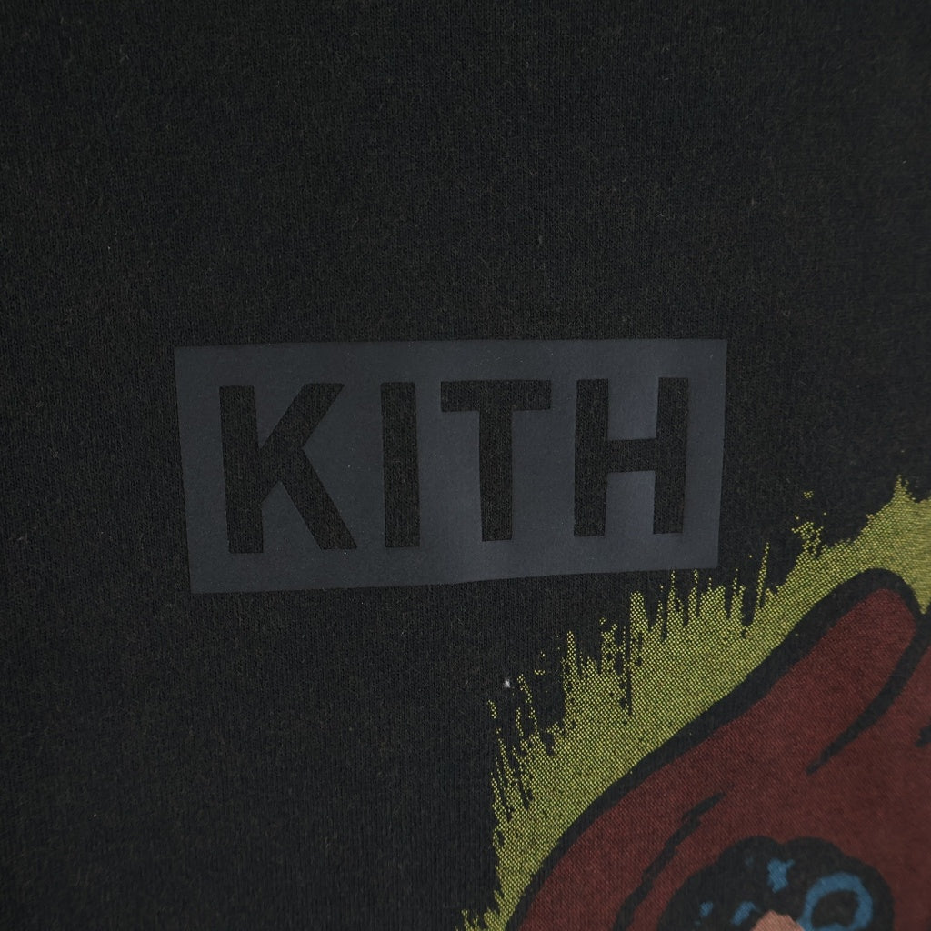 KITH(キス) ×Superman Lightning Bolt Tee スーパーマン ライトニングボルト 半袖Tシャツカットソー ブラック KHM033852