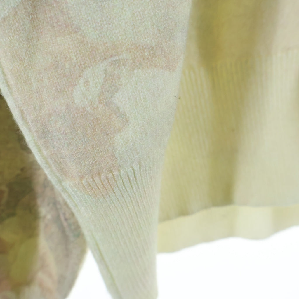 KITH(キス) 23SS エンジェルプリントポロ長袖カットソー アイボリー KHM030918