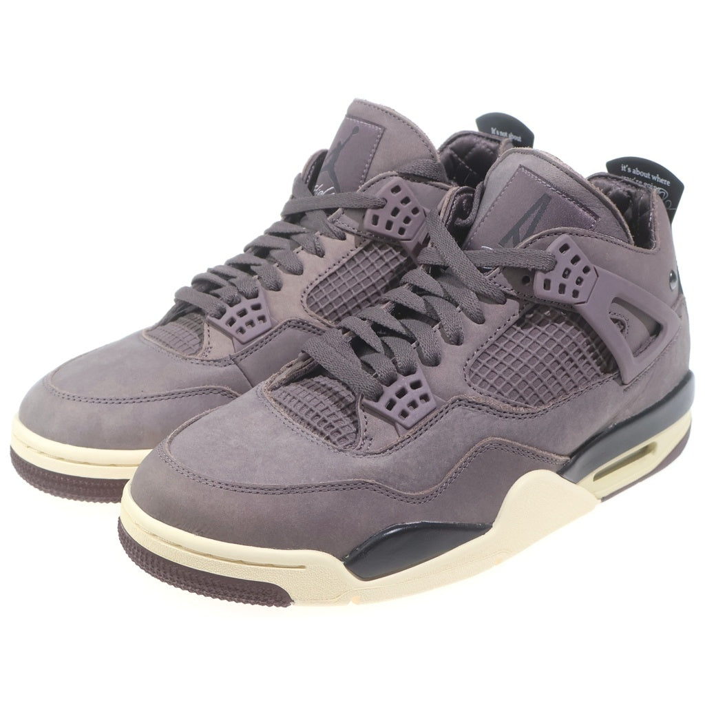 NIKE(ナイキ) ×A MA MANIERE AIR JORDAN 4 RETRO SP VIOLET ORE DV6773-220 アママニエール エアジョーダン レトロ ハイカットスニーカー ブラウン US9.5/27.5cm