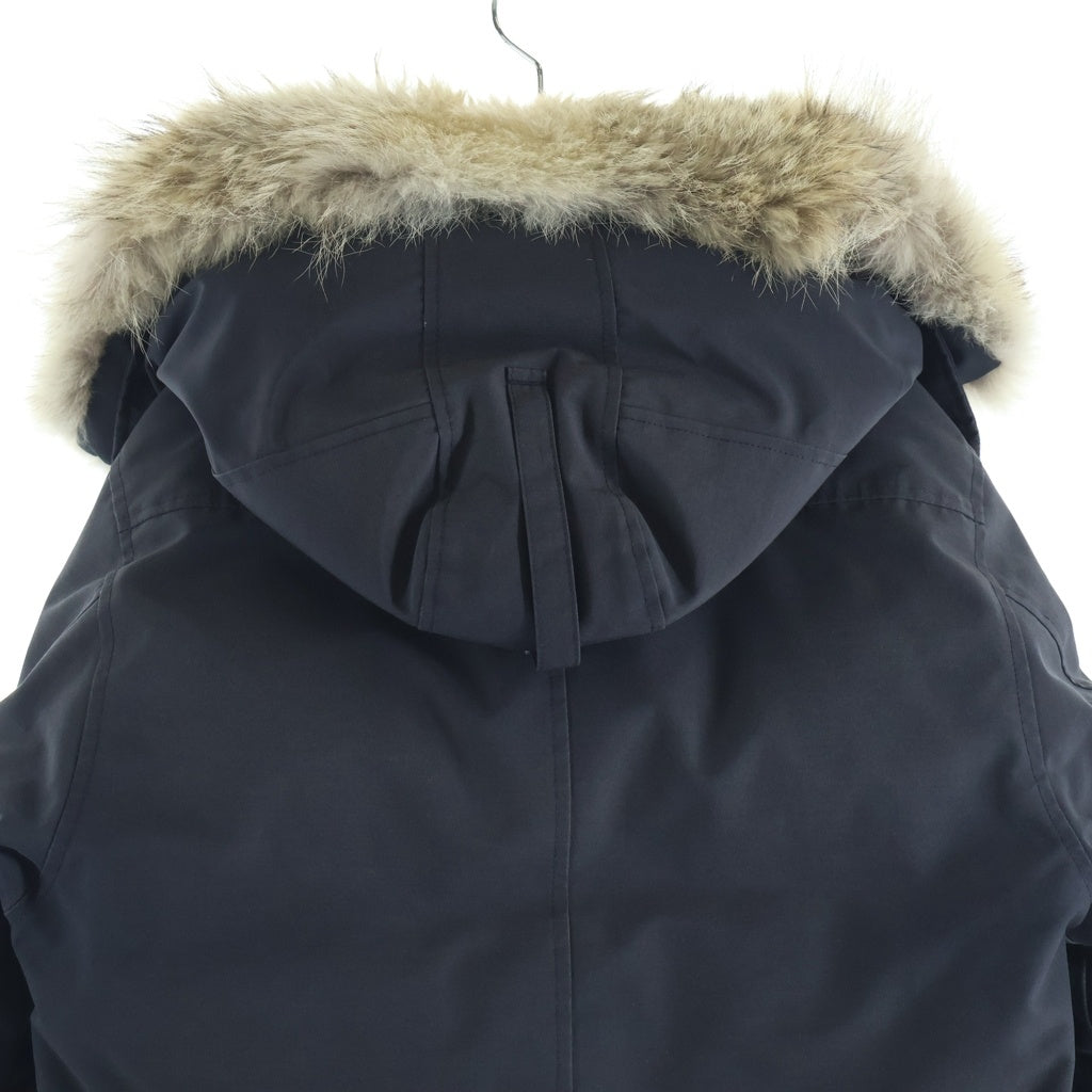 CANADA GOOSE(カナダグース) Jasper Parka ジャスパー パーカ ジップアップ ファー付き ナイロン ダウンジャケット ブラック 3438JM