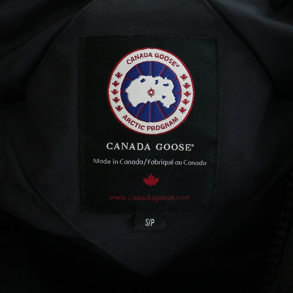 CANADA GOOSE(カナダグース) Jasper Parka ジャスパー パーカ ジップアップ ファー付き ナイロン ダウンジャケット ブラック 3438JM