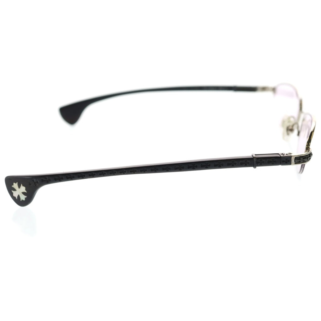 CHROME HEARTS(クロムハーツ) TE-W.A.-TE II BSフレア フレーム マホガニー ウッド フレーム 眼鏡 ブラウン