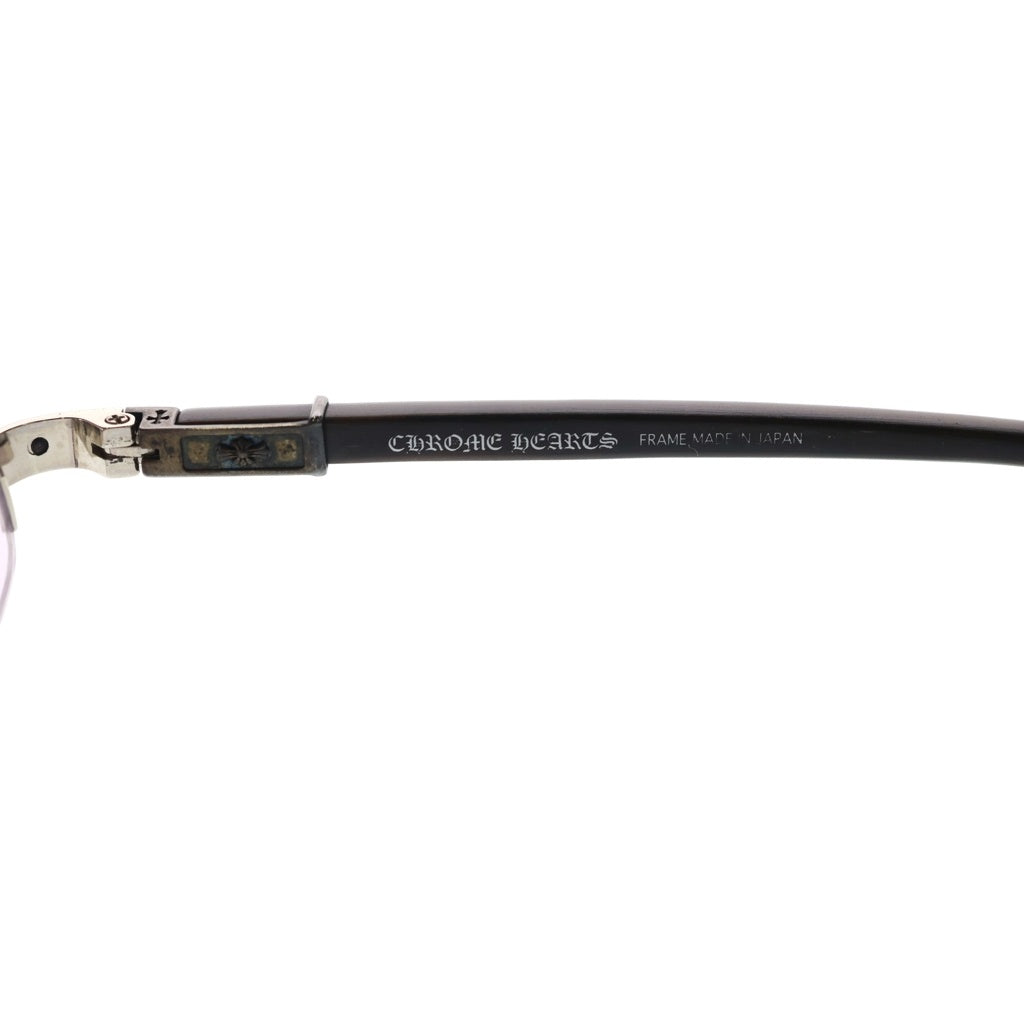 CHROME HEARTS(クロムハーツ) TE-W.A.-TE II BSフレア フレーム マホガニー ウッド フレーム 眼鏡 ブラウン
