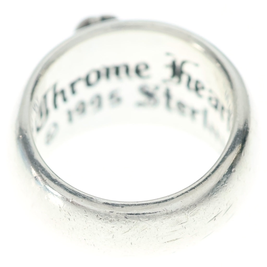 CHROME HEARTS(クロムハーツ) HEART IN BAND P SAP ハートインバンド PAVEサファイア シルバー