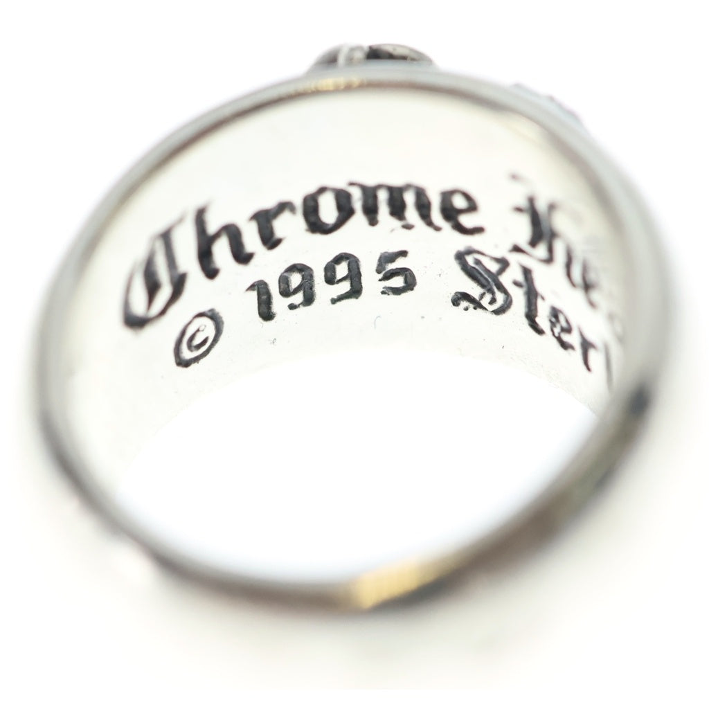 CHROME HEARTS(クロムハーツ) HEART IN BAND P SAP ハートインバンド PAVEサファイア シルバー