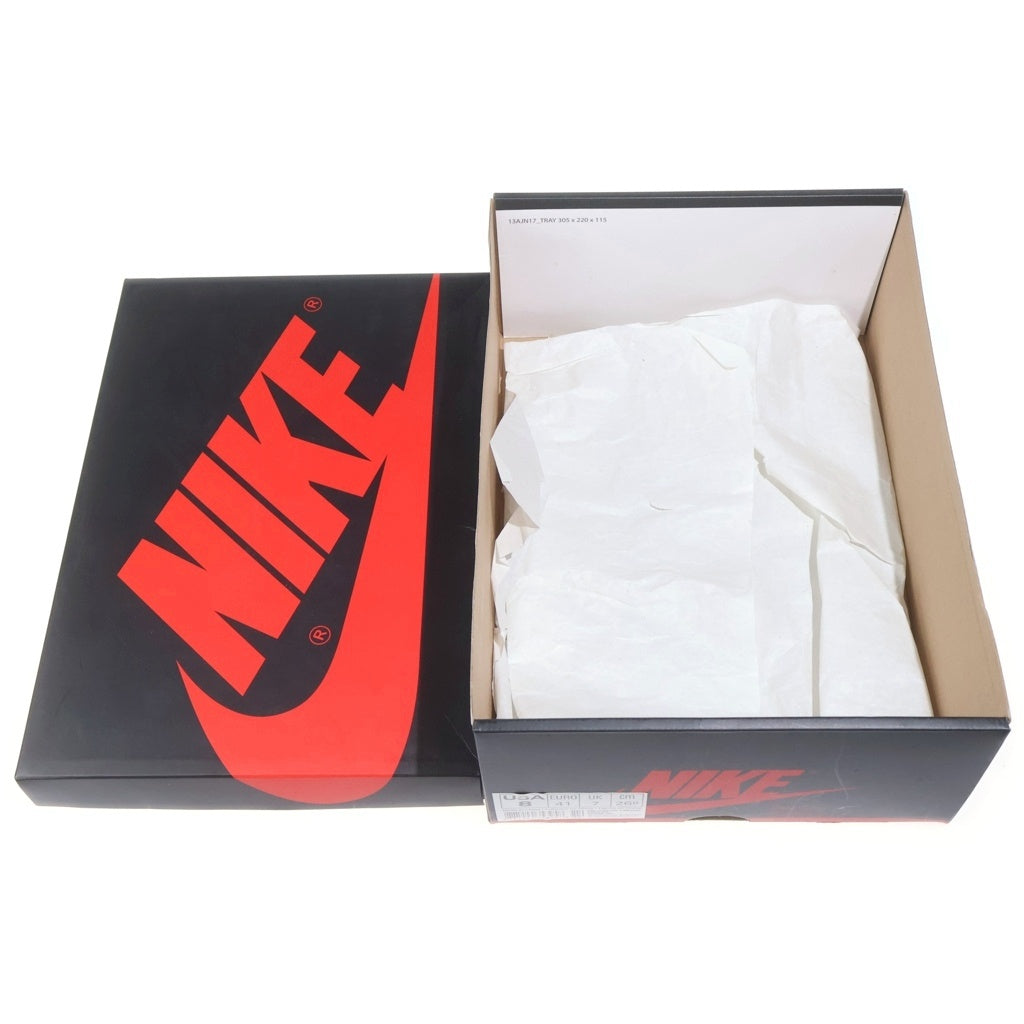 NIKE(ナイキ) 【観賞用 2013年製】 AIR JORDAN1 RETRO HIGH OG 555088-184 エアジョーダン1 ハイカットスニーカー つま黒 US8/26cm ブラック/レッド/ホワイト