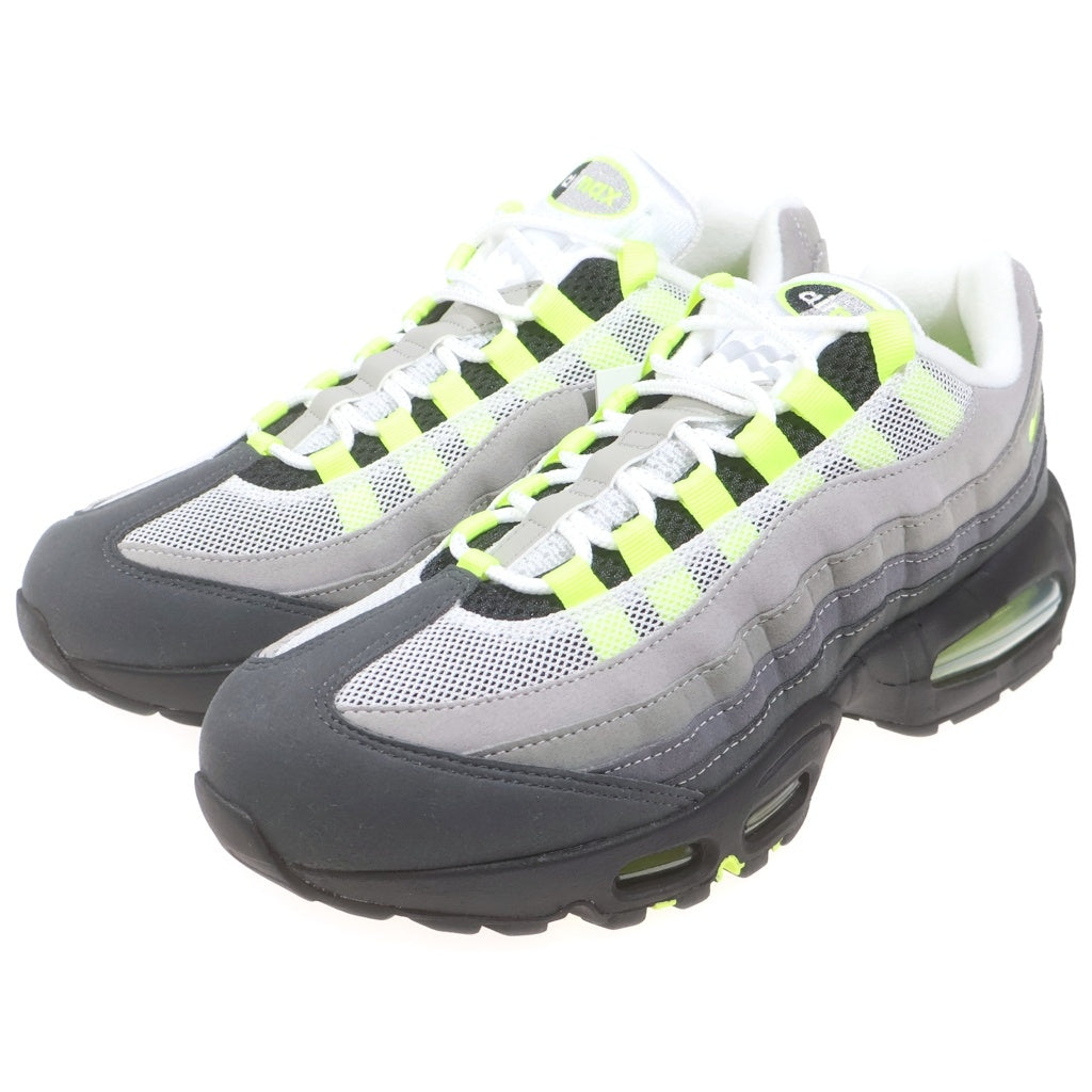 NIKE(ナイキ) AIR MAX 95 OG BIG BABBLE NEON YELLOW HM4740-001 エアマックス ビッグバブル ネオンイエロー ローカットスニーカー グレー/イエロー US8/26cm