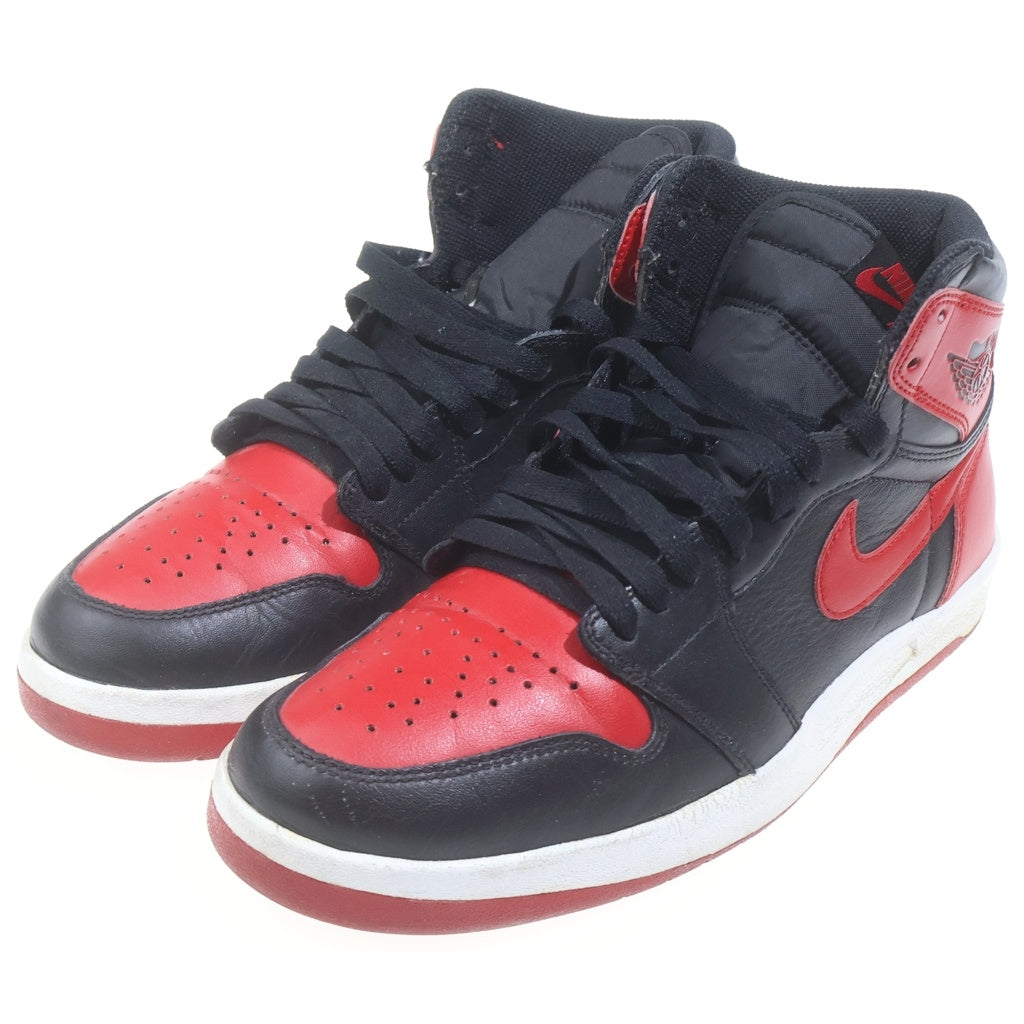 NIKE(ナイキ) AIR JORDAN 1.5 HIGH THE RETURN GYM RED 768861-001 エアジョーダン 1.5 リターン ジムレッド ハイカットスニーカー ブラック/レッド US8/26cm