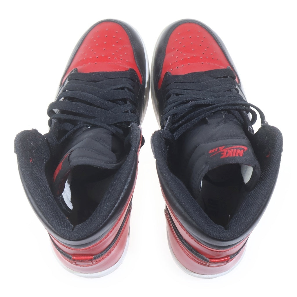 NIKE(ナイキ) AIR JORDAN 1.5 HIGH THE RETURN GYM RED 768861-001 エアジョーダン 1.5 リターン ジムレッド ハイカットスニーカー ブラック/レッド US8/26cm