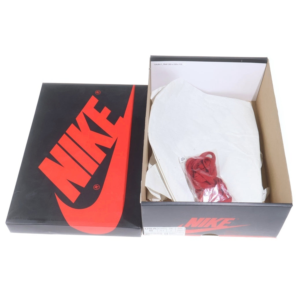 NIKE(ナイキ) AIR JORDAN 1.5 HIGH THE RETURN GYM RED 768861-001 エアジョーダン 1.5 リターン ジムレッド ハイカットスニーカー ブラック/レッド US8/26cm