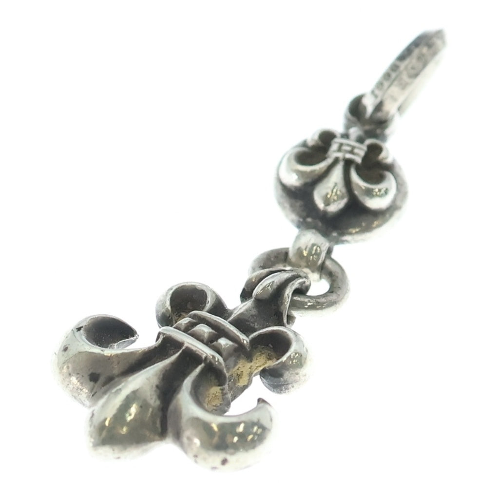 CHROME HEARTS(クロムハーツ) 1BALL BS FLEUR 1ボールBSフレアチャーム ペンダントトップ シルバー BCA198