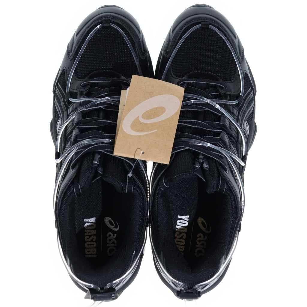 ASICS(アシックス) ×YOASOBI GEL-KINETIC FLUENT Y 1203A837-001 ヨアソビ キネティック フルエント ローカットスニーカーブラック US10.5/28.5cm