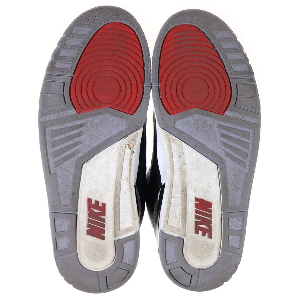 NIKE(ナイキ) AIR JORDAN 3 RETRODN 3707-010 エア ジョーダン 3 レトロ ハイカットスニーカー ブラック/グレー US10/28cm