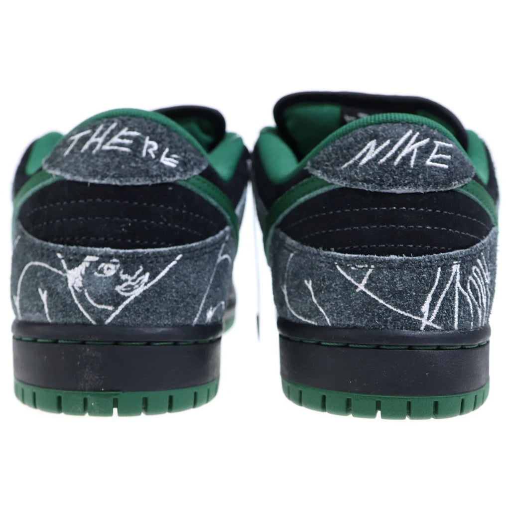 NIKE SB(ナイキエスビー) ×There Skateboards DUNK LOW PRO HF7743-001 ゼアスケートボード ローカットスニーカー グリーン/ブラック US10.5/28.5cm