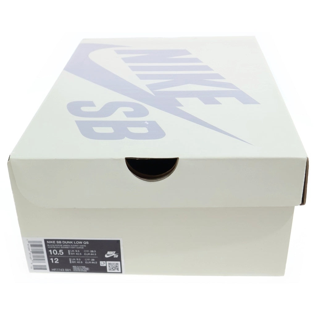NIKE SB(ナイキエスビー) ×There Skateboards DUNK LOW PRO HF7743-001 ゼアスケートボード ローカットスニーカー グリーン/ブラック US10.5/28.5cm