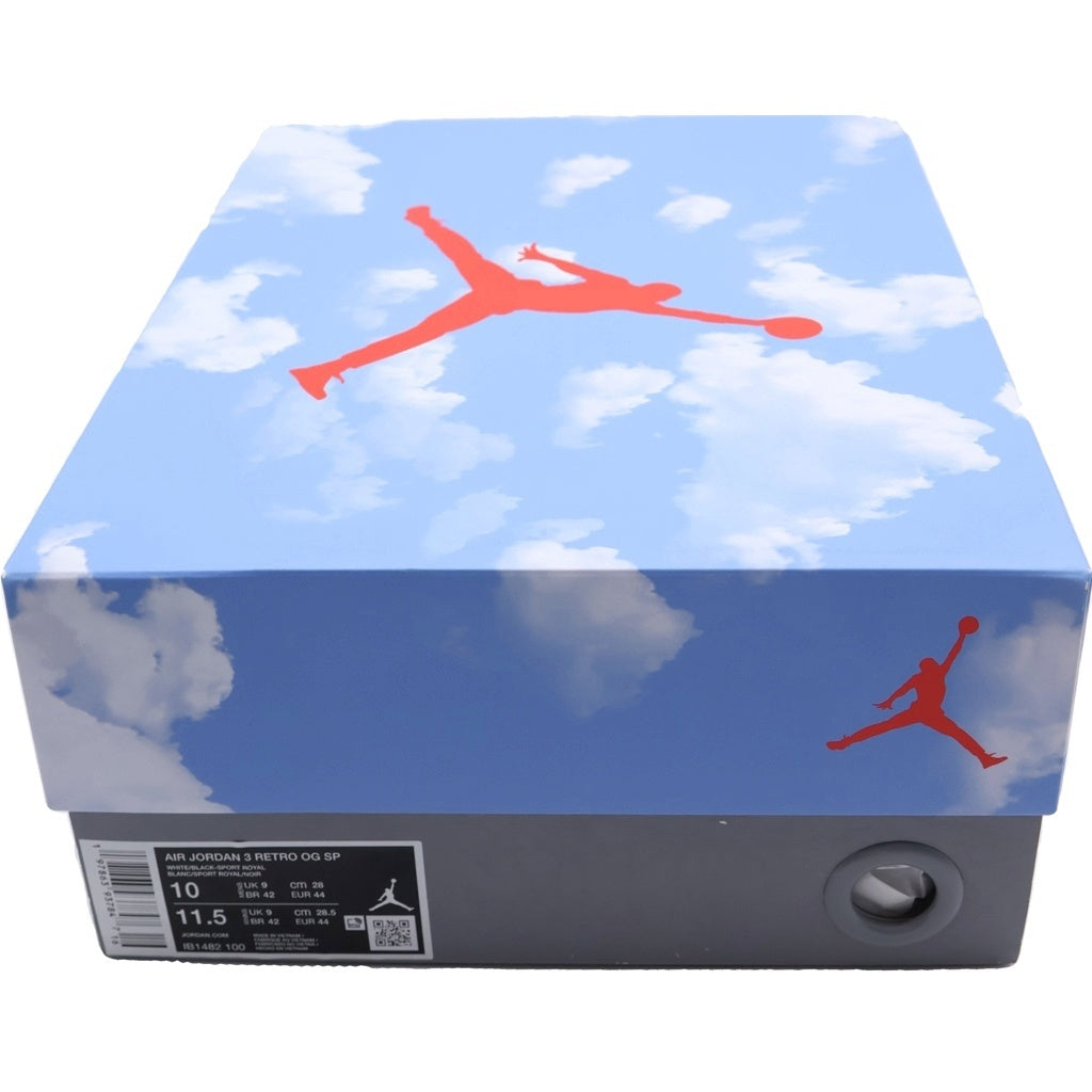 NIKE(ナイキ) AIR JORDAN 3 RETRO SEOUL IB1482-100 エアジョーダン3 ソウル ミッドカットスニーカー ホワイト US10/28cm
