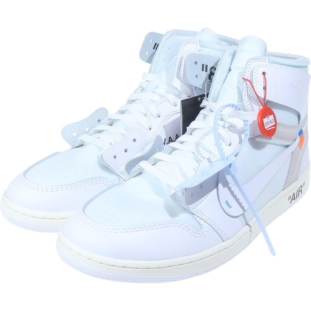 NIKE(ナイキ) ×Virgil Abloh Archive (V.A.A.) AIR JORDAN 1 RETRO HIGH OG ALASKAAA 3834-100 エアジョーダン1 レトロ アラスカ ハイカットスニーカー ホワイト US13/31cm