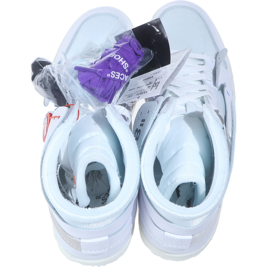 NIKE(ナイキ) ×Virgil Abloh Archive (V.A.A.) AIR JORDAN 1 RETRO HIGH OG ALASKAAA 3834-100 エアジョーダン1 レトロ アラスカ ハイカットスニーカー ホワイト US13/31cm