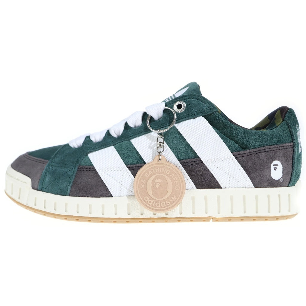 adidas(アディダス) ×A BATHING APE LAWSUIT N BAPE CAMO IE6177 アベイシング エイプ ロースーツ カモ ローカットスニーカー カーキ US10/28cm