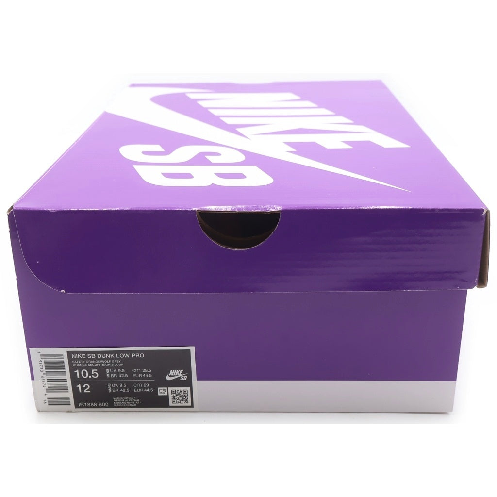 NIKE SB(ナイキエスビー) DUNK LOW PRO MUNI IR1888-800 ダンク ミュニ ローカットスニーカー オレンジ/ブラウン US10.5/28.5cm