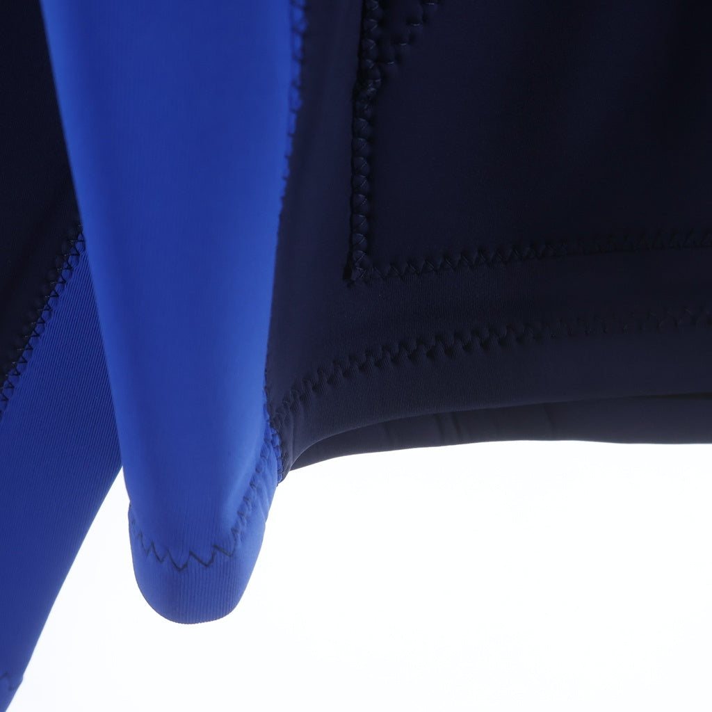 STUSSY(ステューシー) ×Wales Bonner NEOPRENE HOODIE ウェールズボナー ネオプレン フーディー スウェット プルオーバー パーカー ブルー 315517