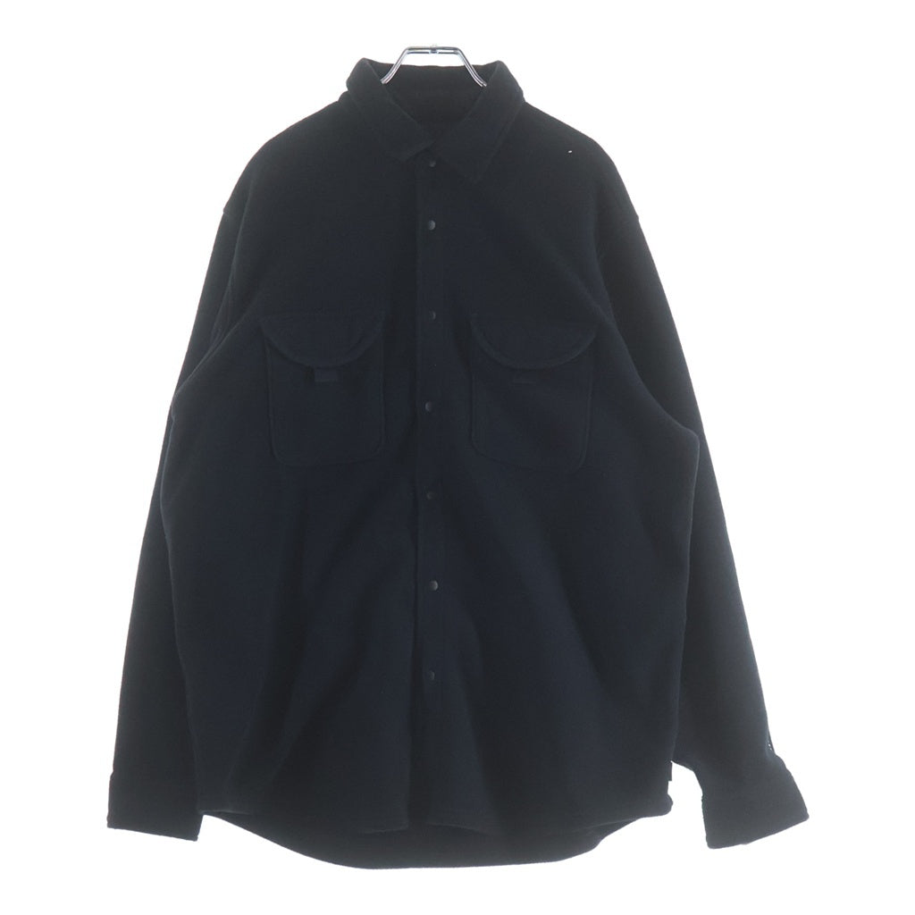 SUPREME(シュプリーム) 23AW Polartec Shirt ポーラテック フリース 長袖シャツ ブラック
