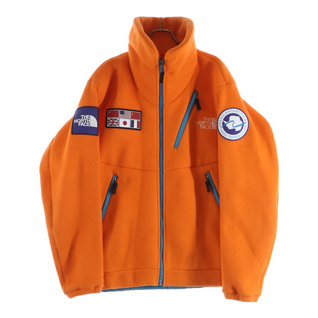 THE NORTH FACE(ザノースフェイス) TRANS ANTARCTICA FLEECE JACKET ラバーパッチデザイン フリース ジャケット オレンジ NA72235
