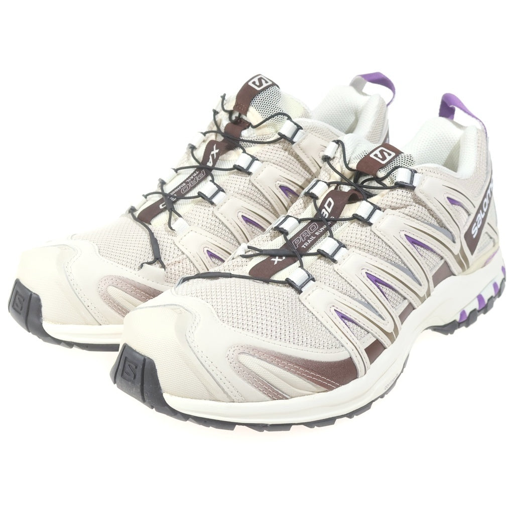 SALOMON(サロモン) XA PRO 3D メッシュ ローカットスニーカー ホワイト/ブラウン US10/28cm L4146800032