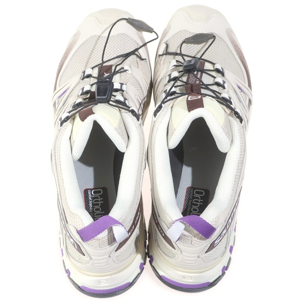SALOMON(サロモン) XA PRO 3D メッシュ ローカットスニーカー ホワイト/ブラウン US10/28cm L4146800032