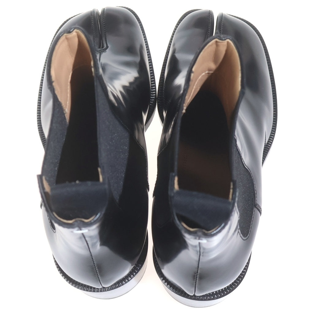 Martin Margiela 22(マルタンマルジェラ) TABI BOOTS サイドゴア アンクル 足袋 タビ ブーツ ブラック レディース 37 S58WU0427PS679