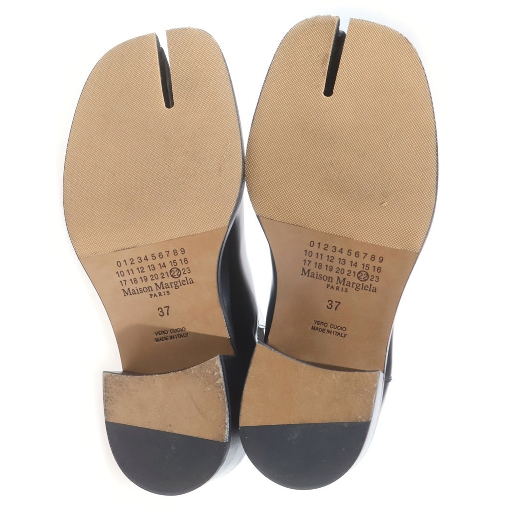 Martin Margiela 22(マルタンマルジェラ) TABI BOOTS サイドゴア アンクル 足袋 タビ ブーツ ブラック レディース 37 S58WU0427PS679