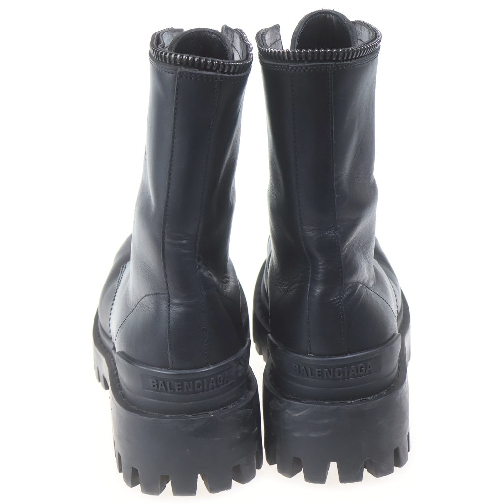 BALENCIAGA(バレンシアガ) Lace Up Combat Boot レースアップコンバットブーツ ブラック レディース 38 1/2 664709