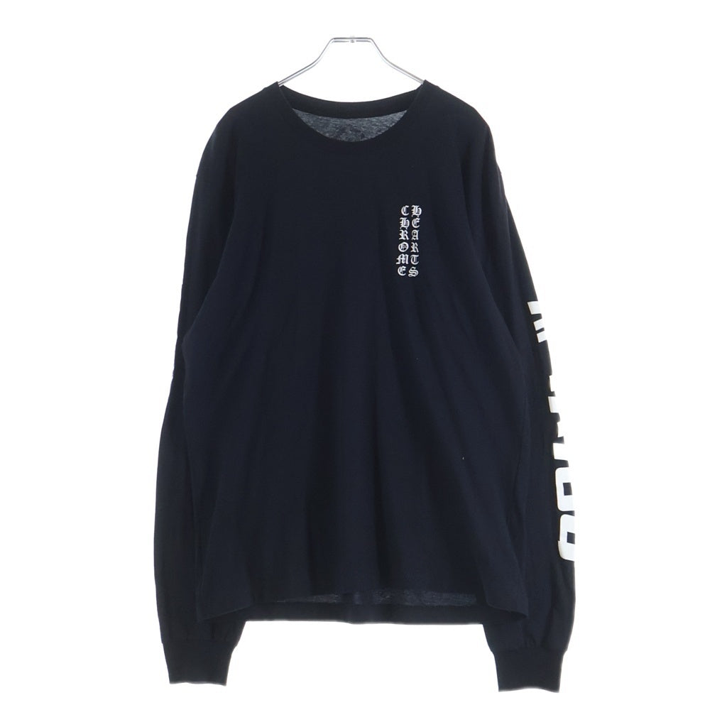 CHROME HEARTS(クロムハーツ) TOKYO L/S TEE 東京青山20周年記念 アームロゴ クルーネック 長袖Tシャツ カットソー ブラック