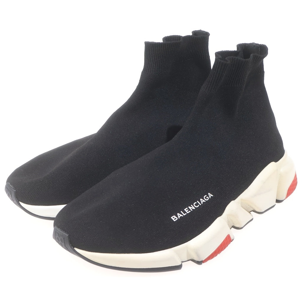 BALENCIAGA(バレンシアガ) SPEED TRAINER MID BLACK RED スピードトレーナー ハイカットスニーカー ソックススニーカー ブラック 433214