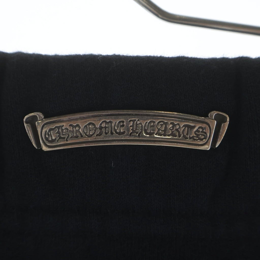 CHROME HEARTS(クロムハーツ) Y NOT SLO RIDE ワイノット ロゴ刺繍スウェット ハーフパンツ ショートパンツ ショーツ ブラック