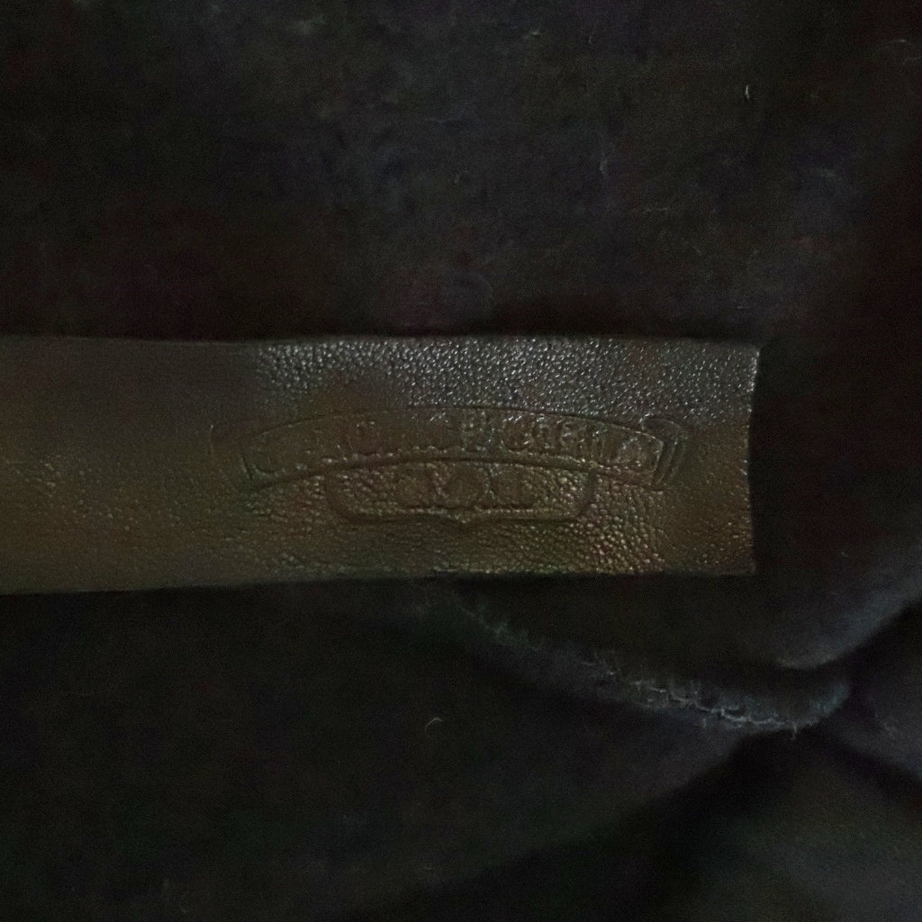 CHROME HEARTS(クロムハーツ) Y NOT SLO RIDE ワイノット ロゴ刺繍スウェット ハーフパンツ ショートパンツ ショーツ ブラック
