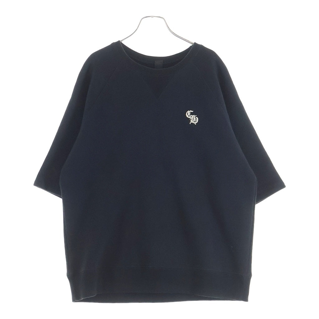 CHROME HEARTS(クロムハーツ) Y NOT SLO RIDE ワイノット CH刺繍 半袖スウェットTシャツ ブラック
