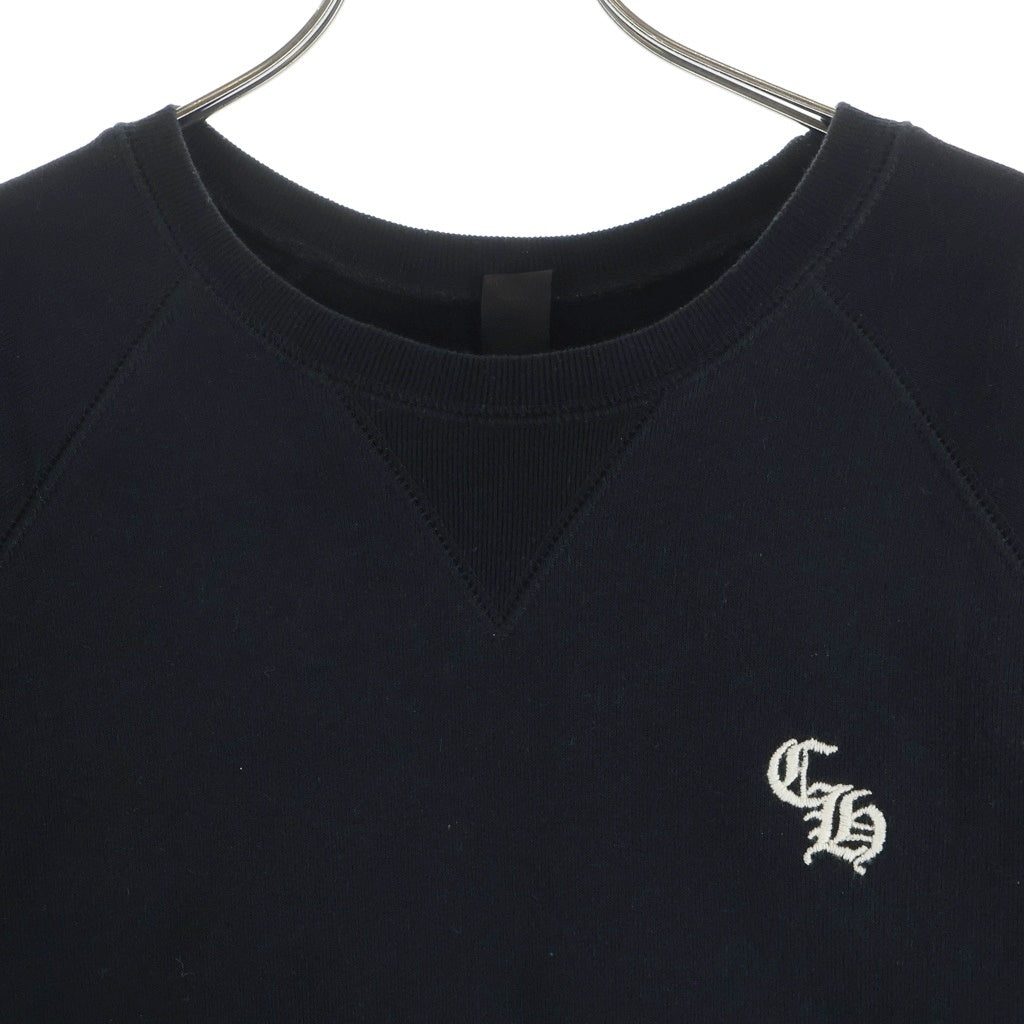 CHROME HEARTS(クロムハーツ) Y NOT SLO RIDE ワイノット CH刺繍 半袖スウェットTシャツ ブラック