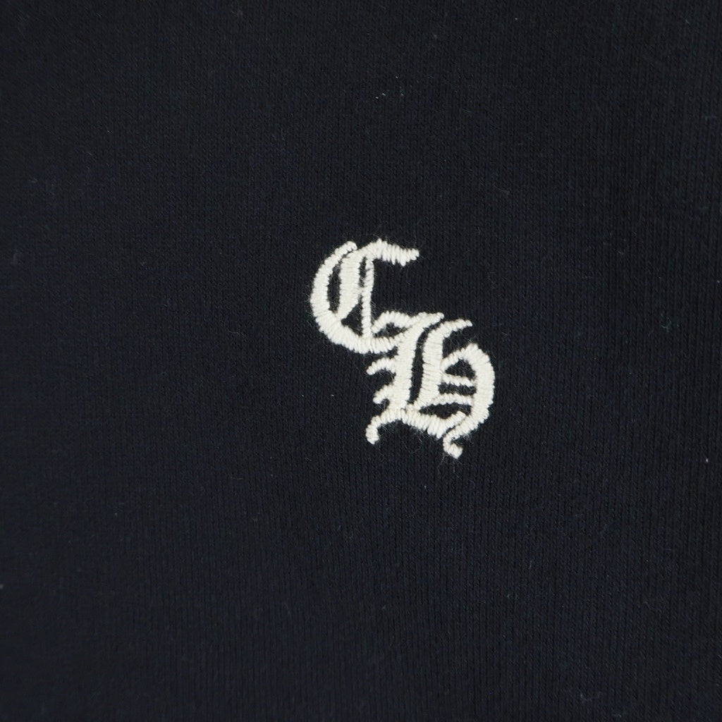 CHROME HEARTS(クロムハーツ) Y NOT SLO RIDE ワイノット CH刺繍 半袖スウェットTシャツ ブラック