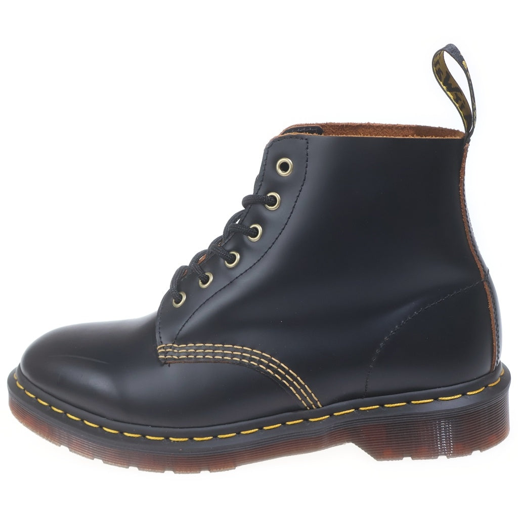 Dr.Martens(ドクターマーチン) 101 6ホール レースアップ レザー ショートブーツ ブラック