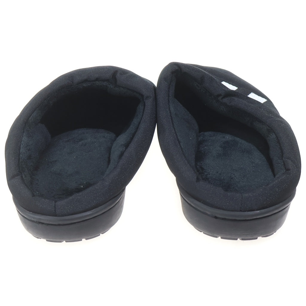 F.C.R.B./F.C.Real Bristol/FCRB(エフシーアールビー/エフシーレアルブリストル) 20AW ×SUBU SANDAL スブ ロゴ刺繍 ウインター パテッド ナイロン サンダル ブラック FCRB-202109
