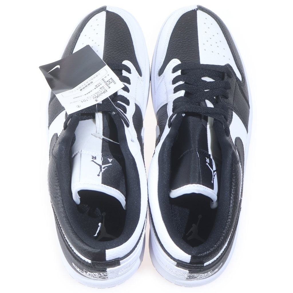NIKE(ナイキ) WMNS AIR JORDAN 1 LOW HOMAGE DR0502-101 ウィメンズ エアジョーダン1 オマージュ ローカットスニーカー ホワイト/ブラック US11.5/28.5cm