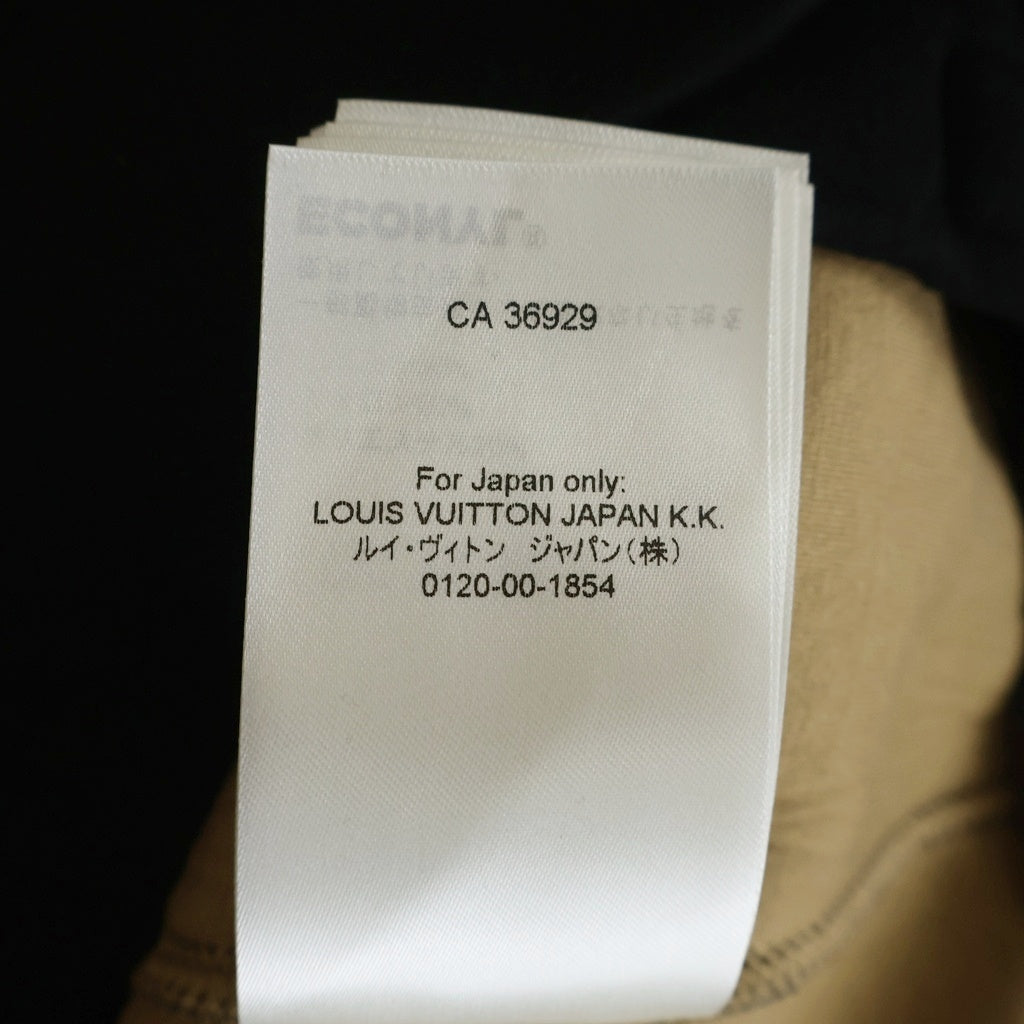 LOUIS VUITTON(ルイヴィトン) 25AW モノグラム シルクスカーフ ジップアップ フーディー パーカー ブラック レディース RW252WB ZHP FTST90