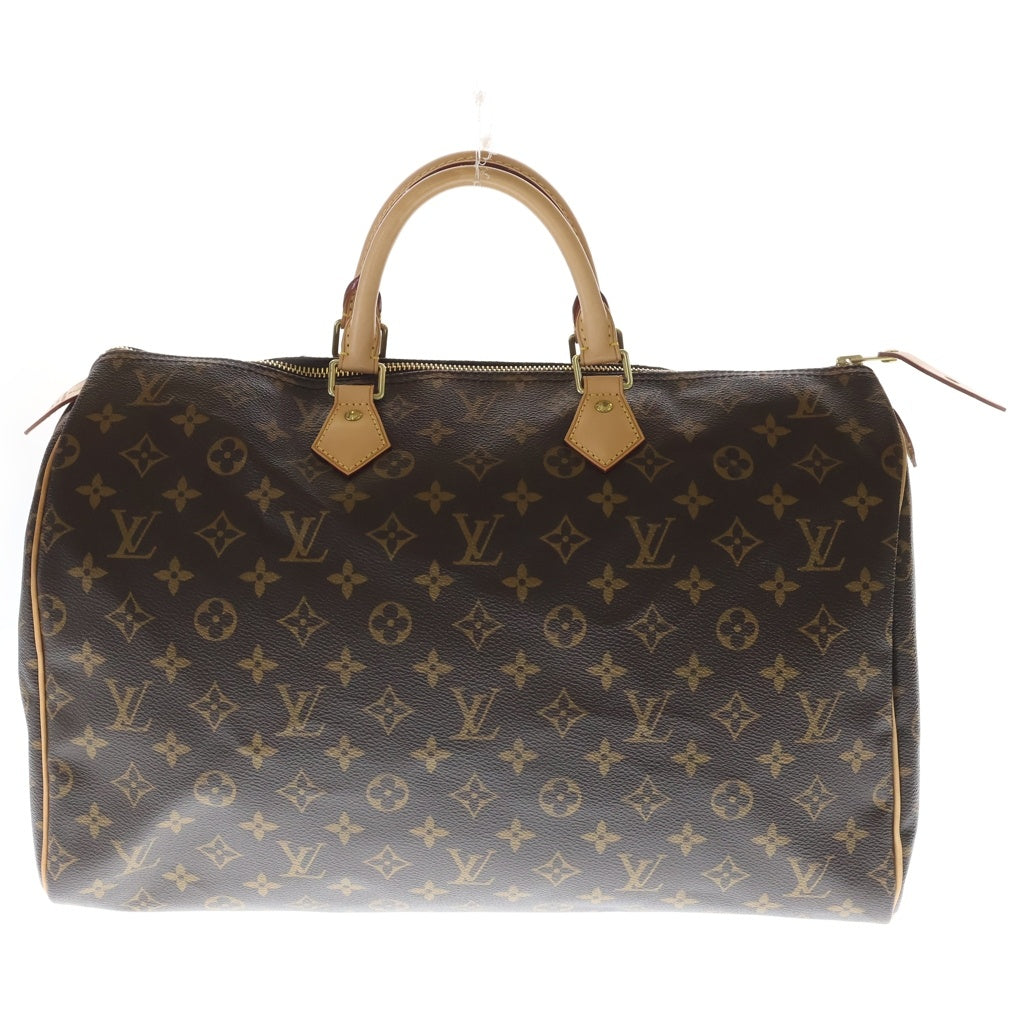 LOUIS VUITTON(ルイヴィトン) スピーディ40 モノグラム キャンバスレザー ボストンバッグ ハンドバッグ ブラウン DU3155 M41552 レディース