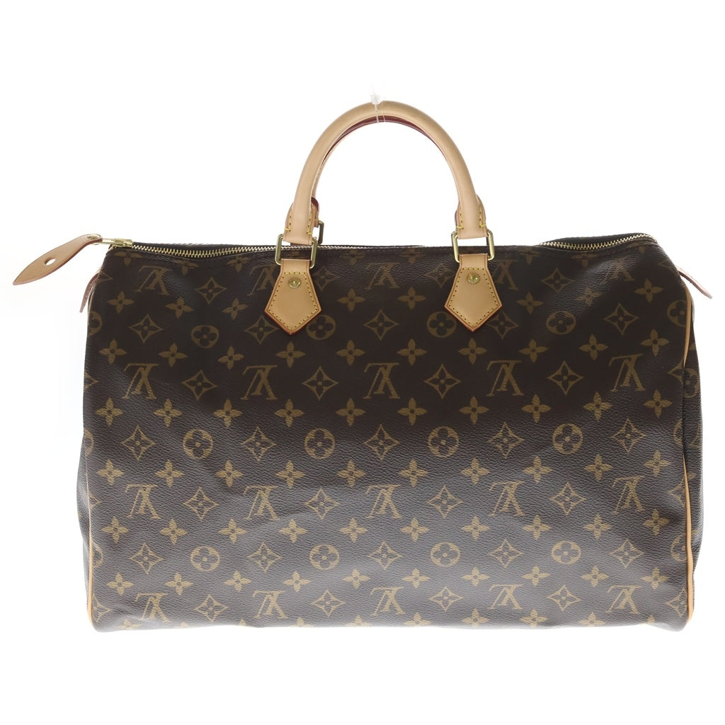 LOUIS VUITTON(ルイヴィトン) スピーディ40 モノグラム キャンバスレザー ボストンバッグ ハンドバッグ ブラウン DU3155 M41552 レディース