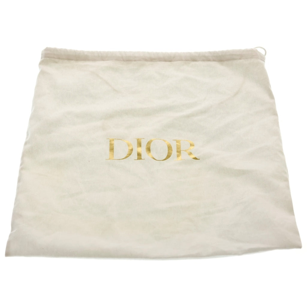 Christian Dior(クリスチャンディオール) カナージュ カロ デニム チェーンショルダーバッグ ゴールド金具 インディゴ レディース